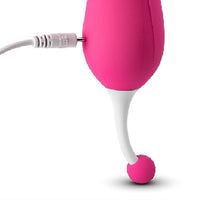 Silicone Rose Massager with Tongue