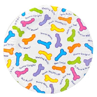6 Naughty Pecker Plates