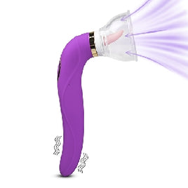 Clitoral Sucking & Licking Vibrator w/ Tongue