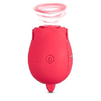 Rose Sucking Vibrator w/ Tongue