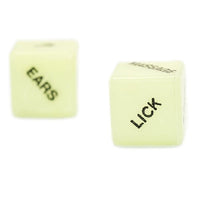 Glow In Dark Foreplay Dice